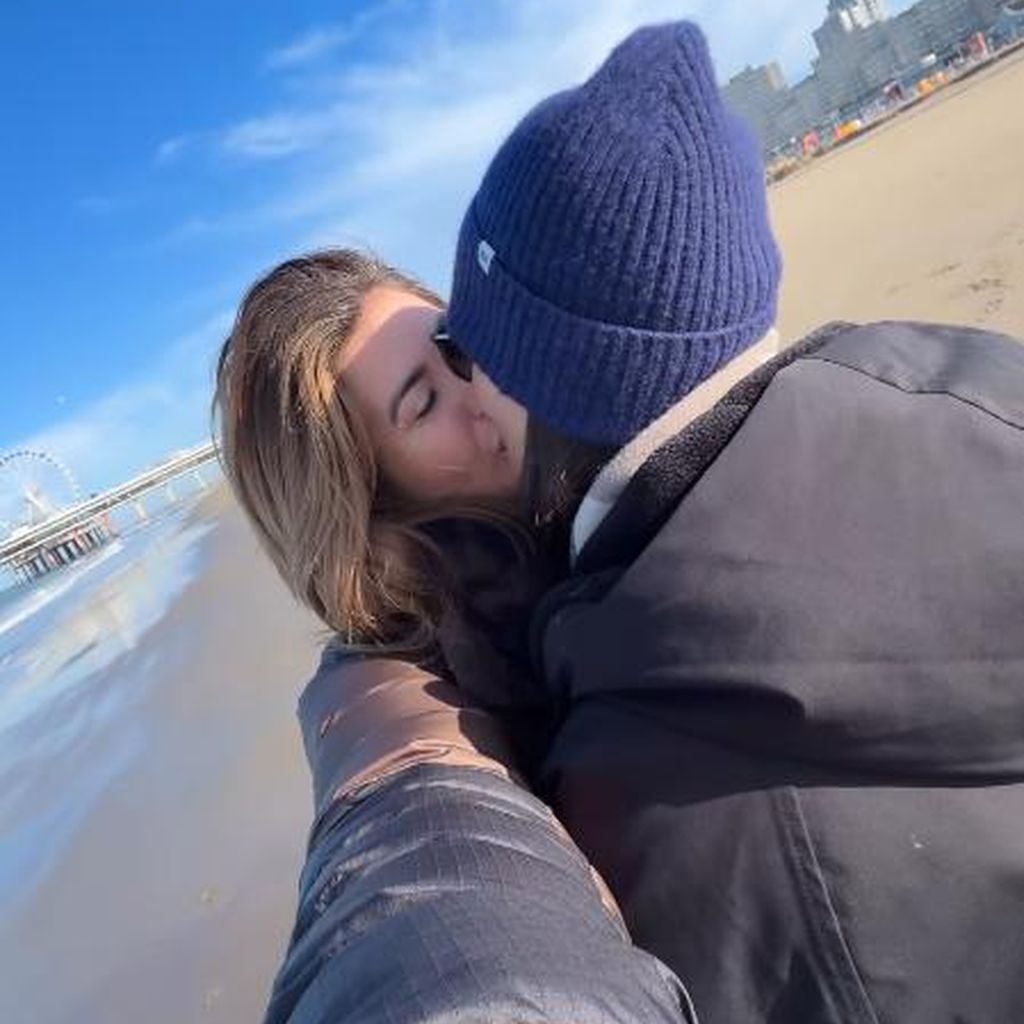 Stephie Stark mit ihrer Partnerin, Februar 2026