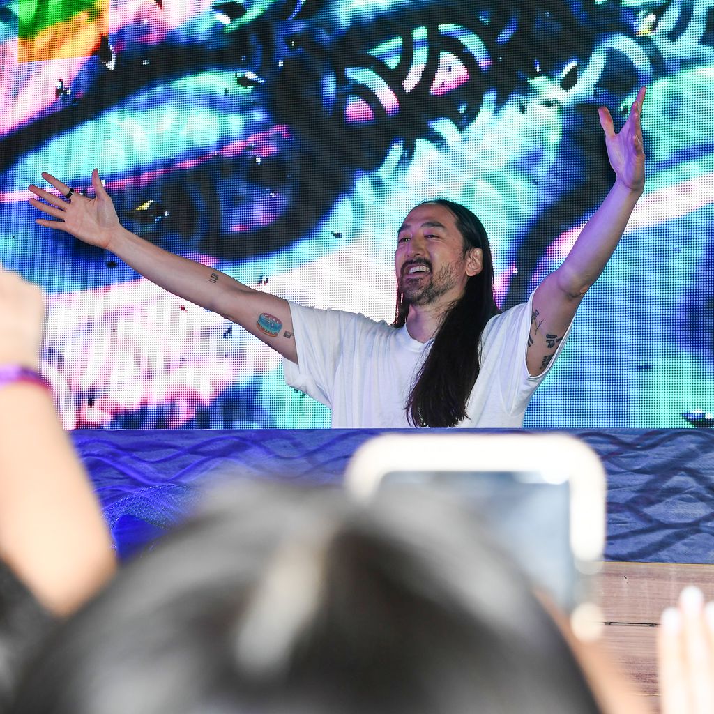 Steve Aoki beim E11Even Miami x Barstool Sports Big Game Pop-Up, 2021