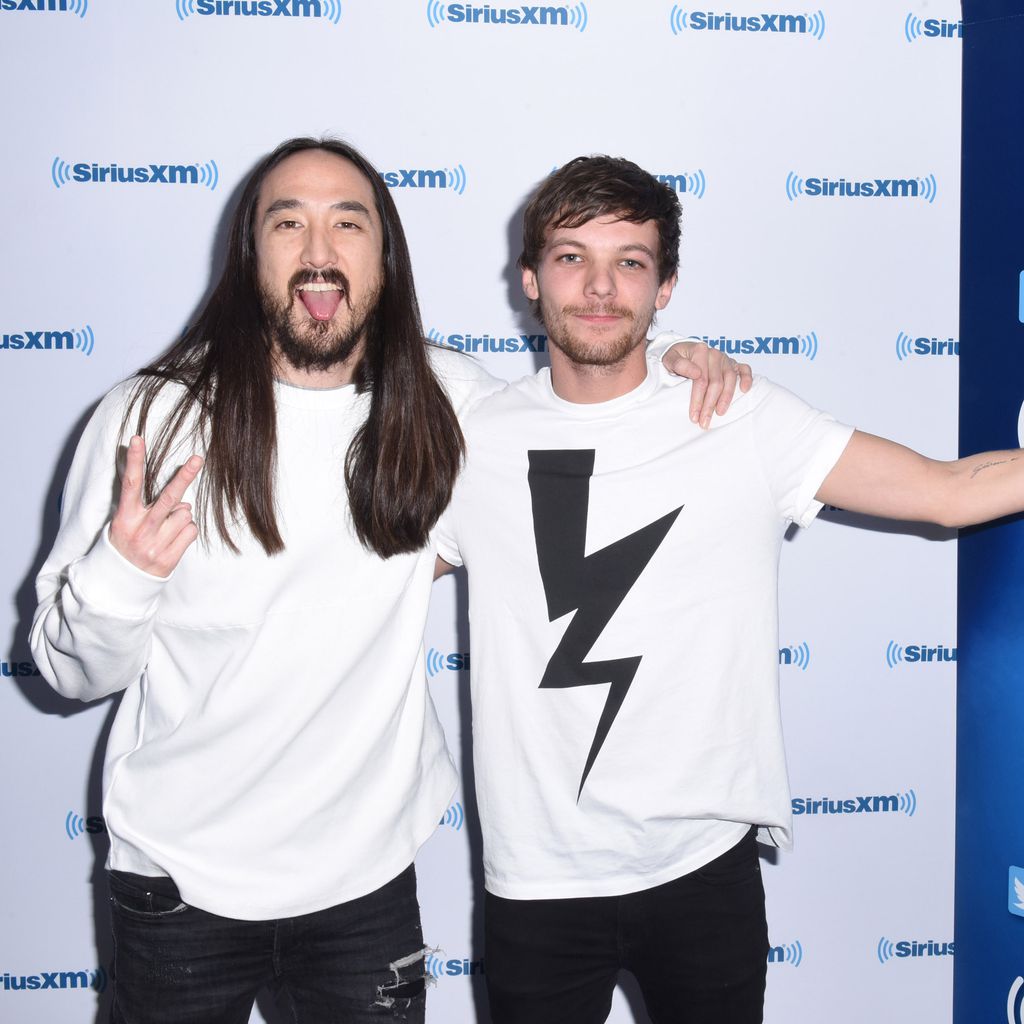 Steve Aoki und Louis Tomlinson in LA