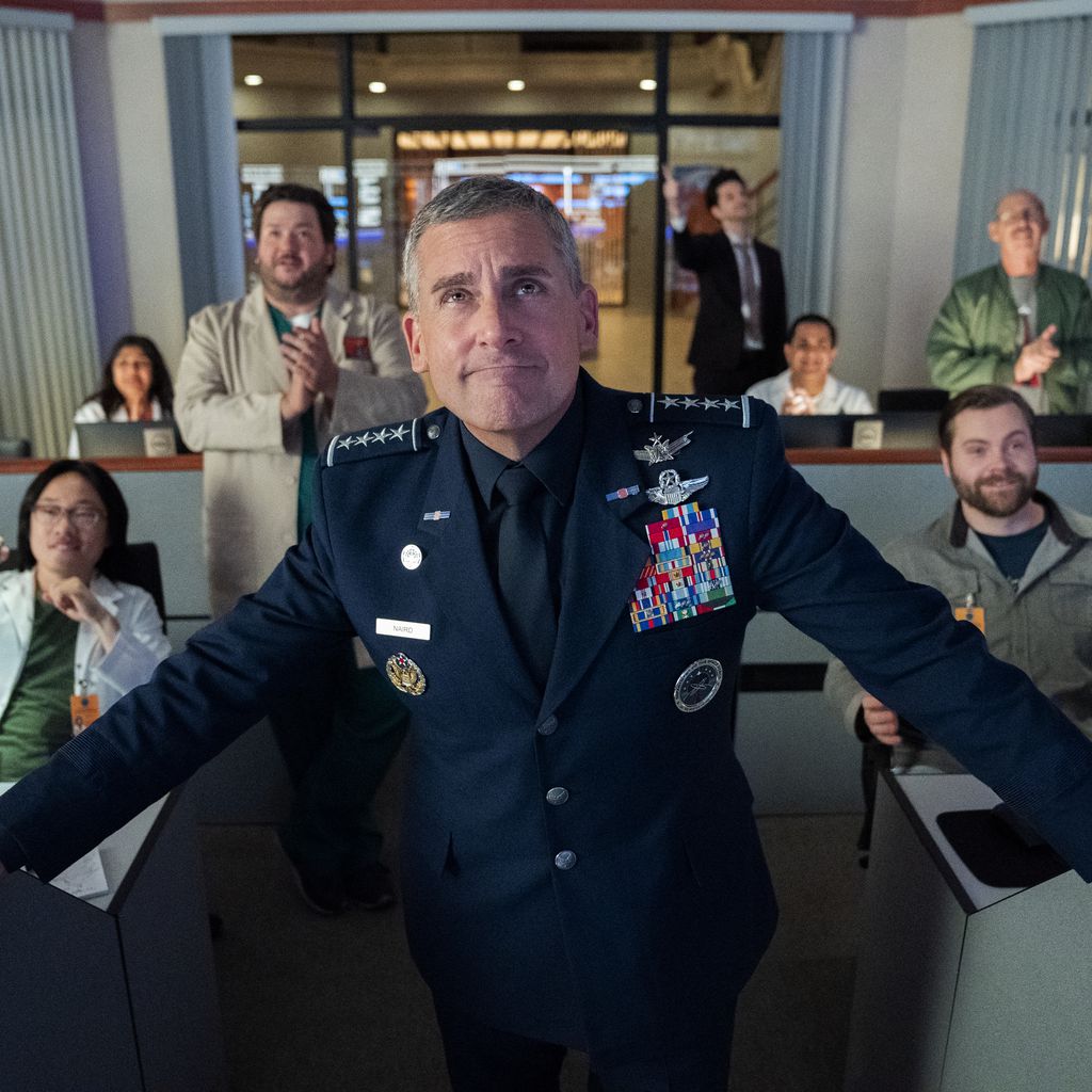 Steve Carell in der Netflix-Serie "Space Force"