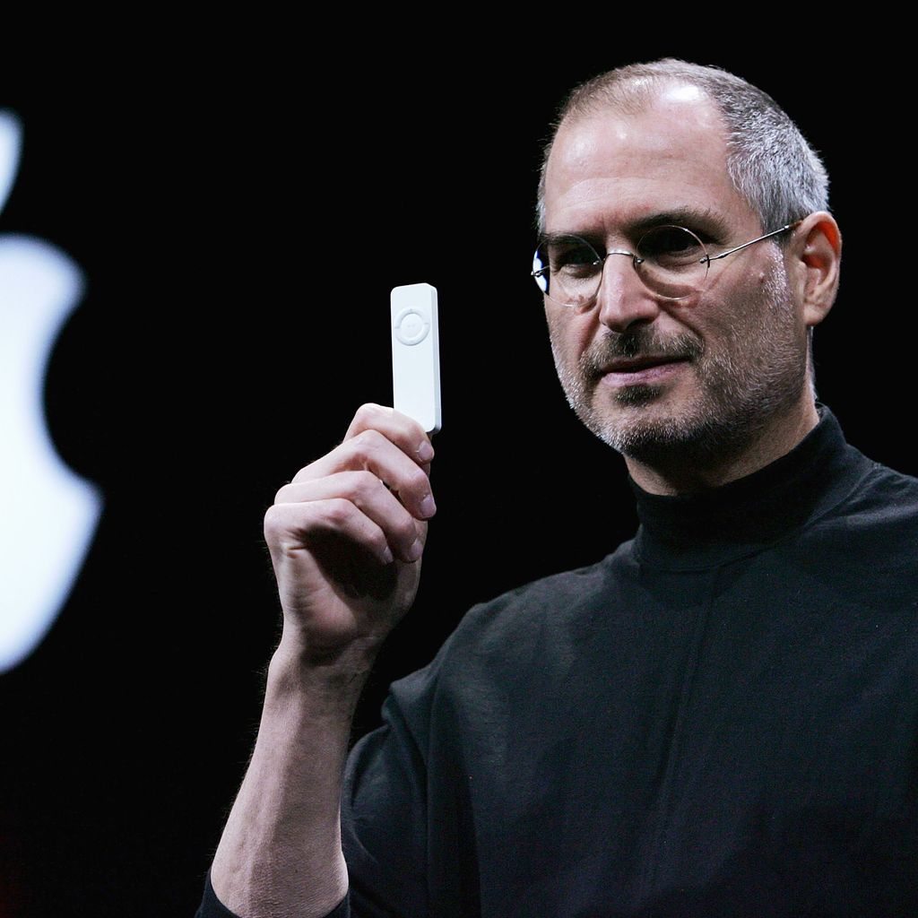 Steve Jobs im Januar 2005