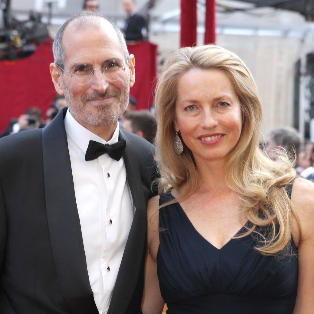 Steve Jobs und seine Frau Laurene Powell im März 2010