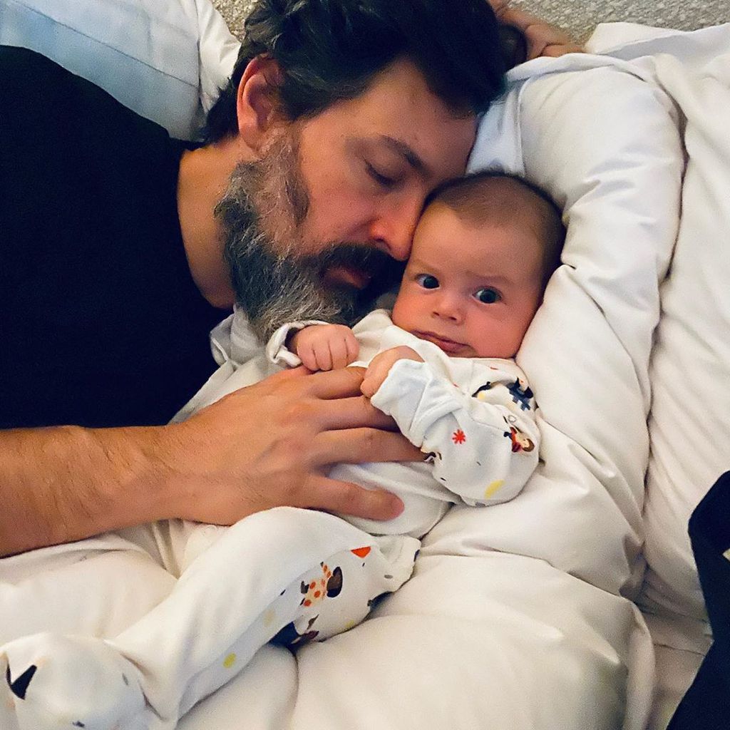 Steve Kazee und Sohn Callum