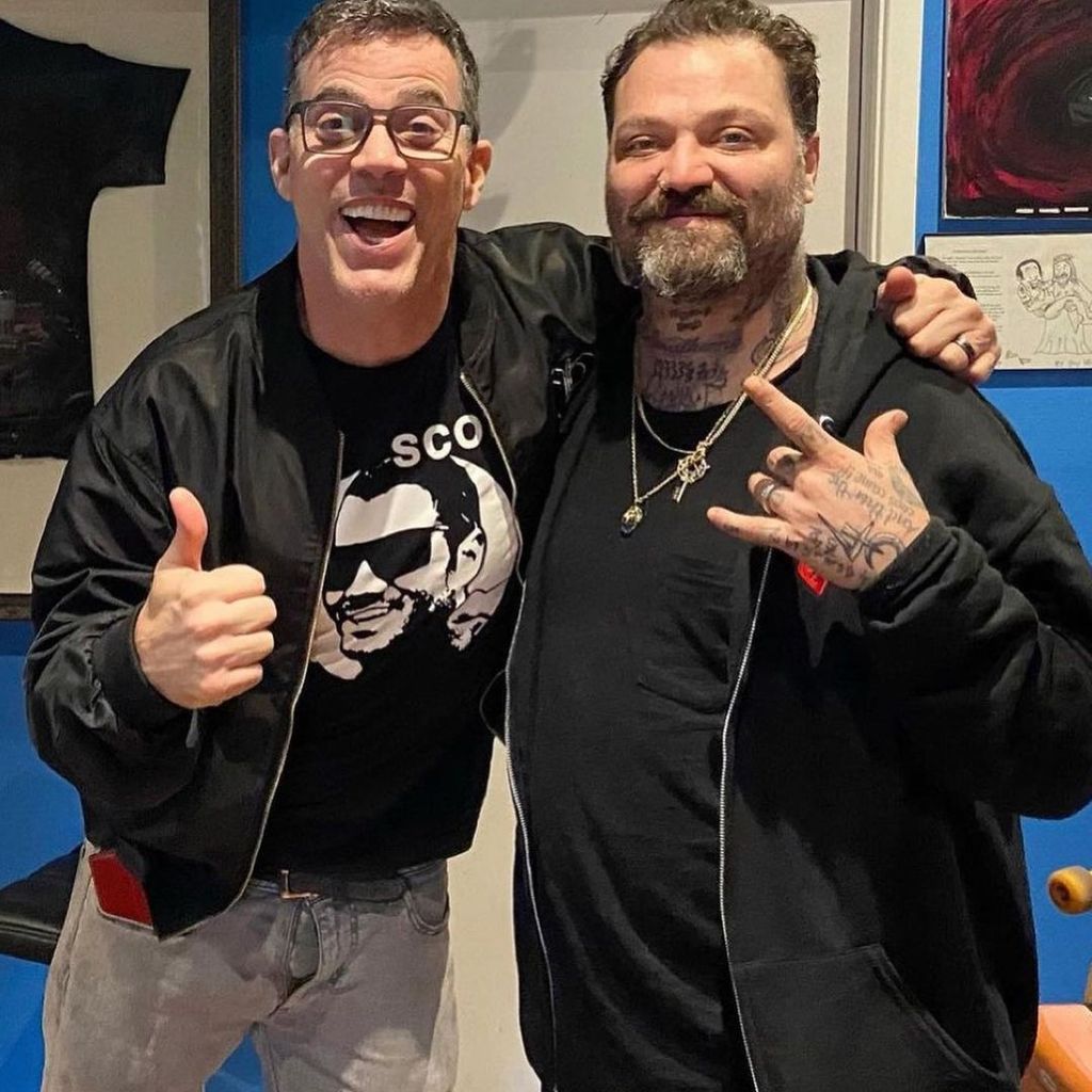 Steve-O und Bam Margera