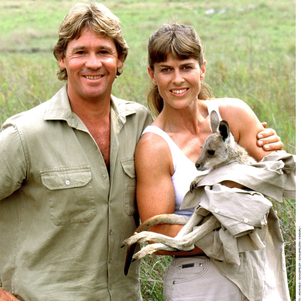 Steve und Terri Irwin im Jahr 2002