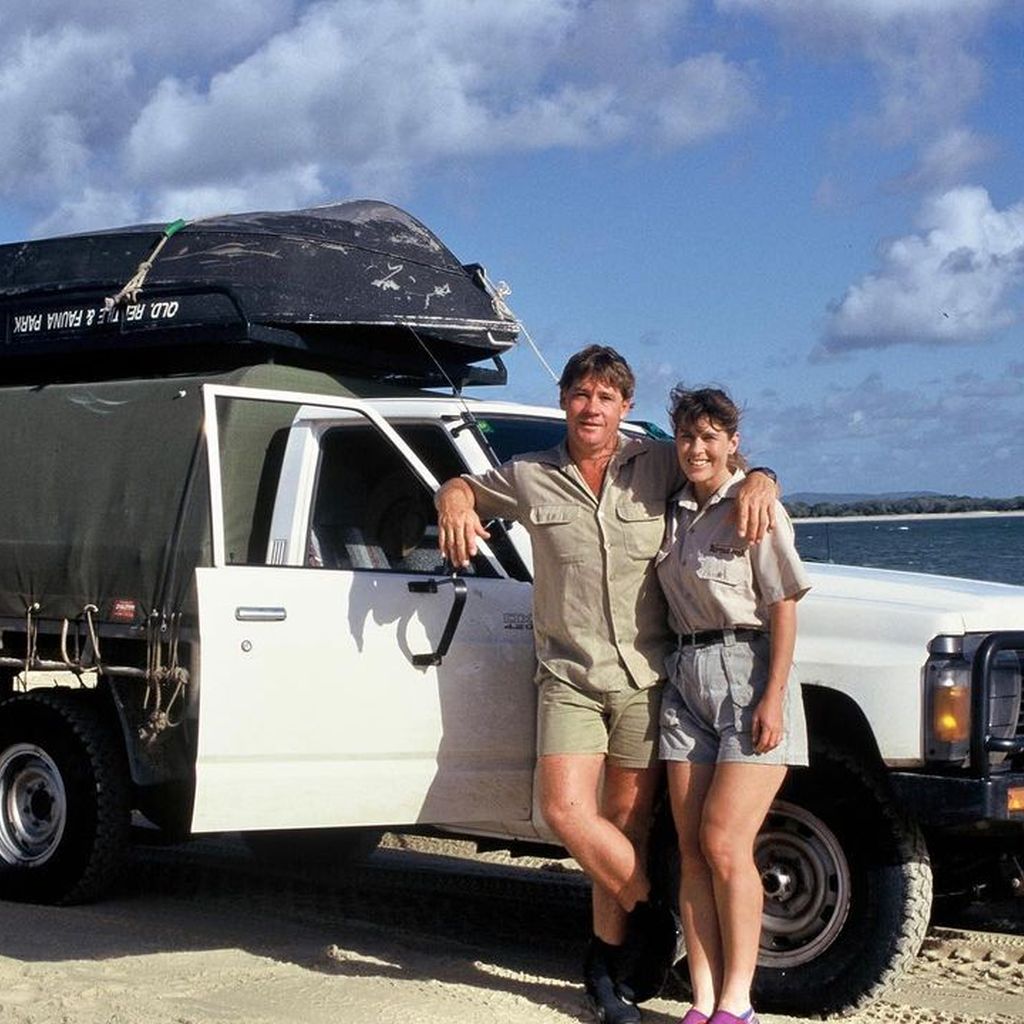 Steve und Terri Irwin in Australien