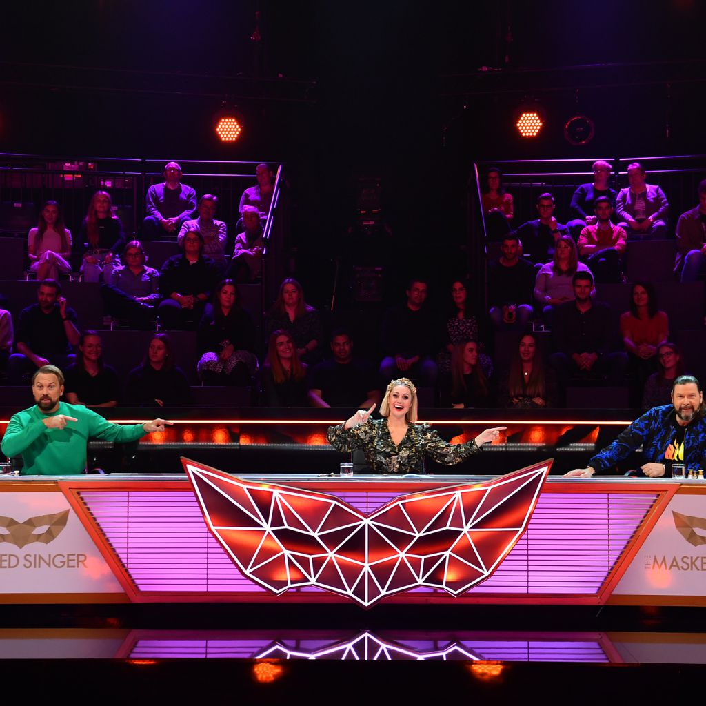 Steven Gätjen, Ruth Moschner und Rea Garvey, "The Masked Singer"-Rateteam