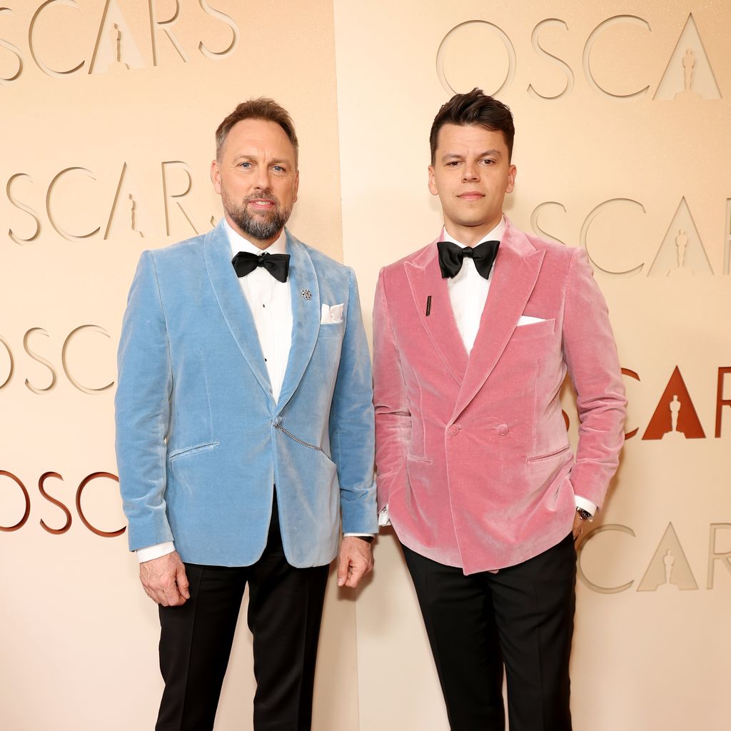 Steven Gätjen und Paul Fischer bei den 98. Oscars im Dolby Theatre in Hollywood