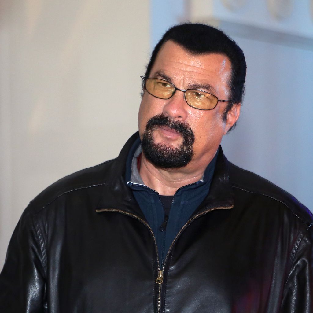 Steven Seagal bei der "Mercedes-Benz Fashion Week Russia"