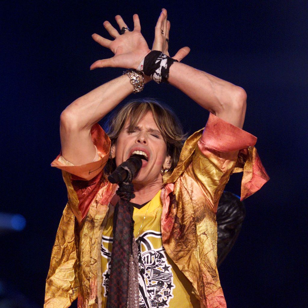 Steven Tyler im James Stadium in Tampa, Florida 2018