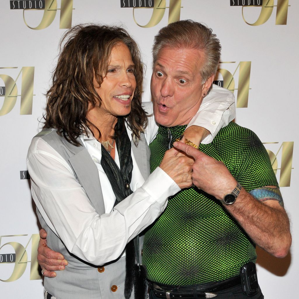 Steven Tyler und sein Aerosmith-Kollege Ray Tabano
