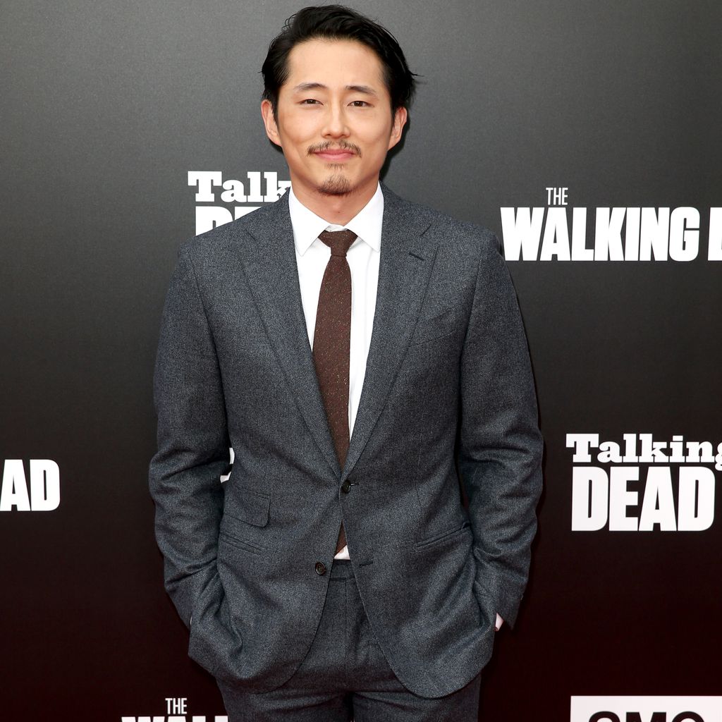 Steven Yeun bei der Premiere von "The Walking Dead" im Oktober 2016