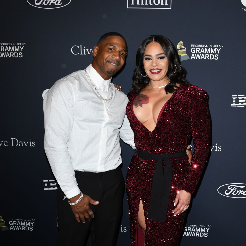 Stevie J und Faith Evans im Januar 2020