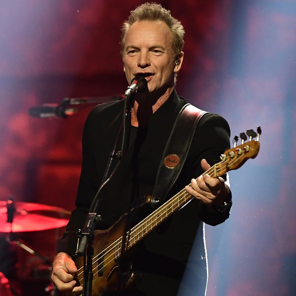Sting bei einem Konzert anlässlich des Friedensnobelpreises in Oslo