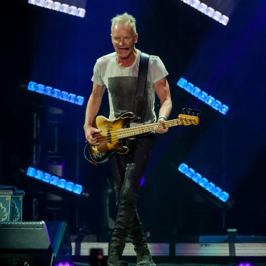 Sting bei einem Konzert im November 2024