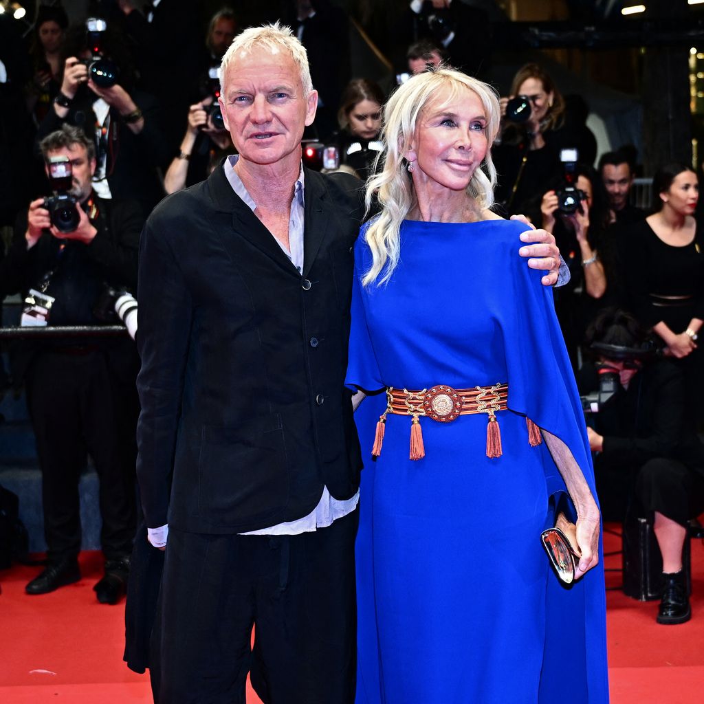 Sänger Sting und Schauspielerin Trudie Styler