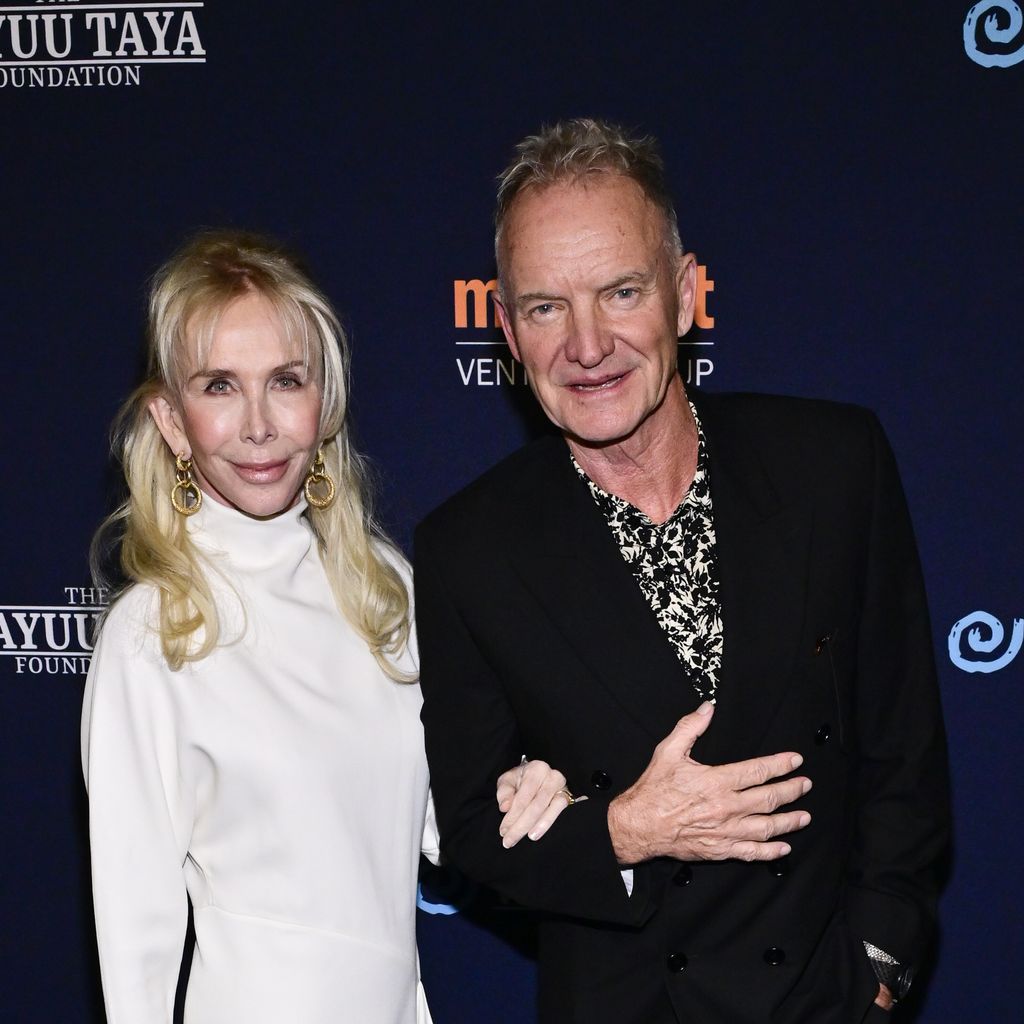 Sting und Trudie Styler im März 2025 in New York