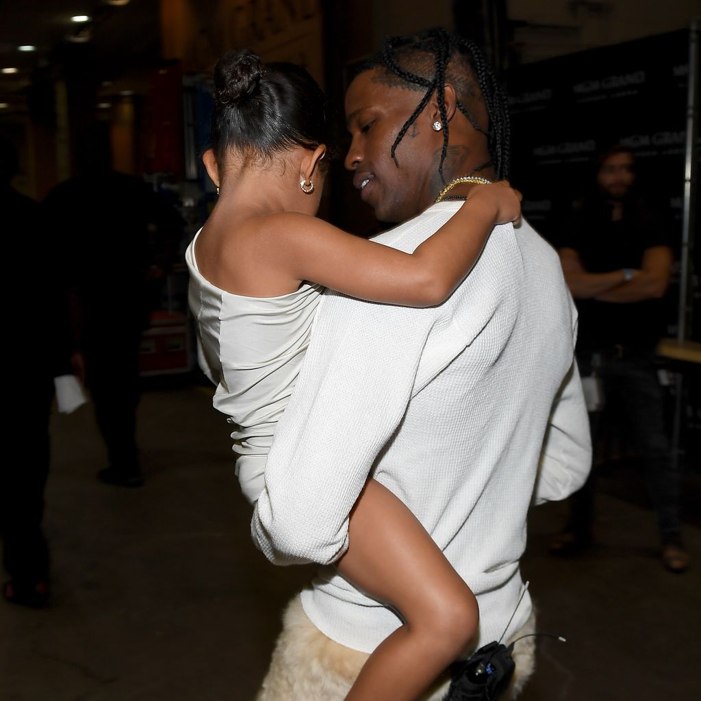 Travis Scott mit Tochter Stormi Webster auf dem Arm, Mai 2022