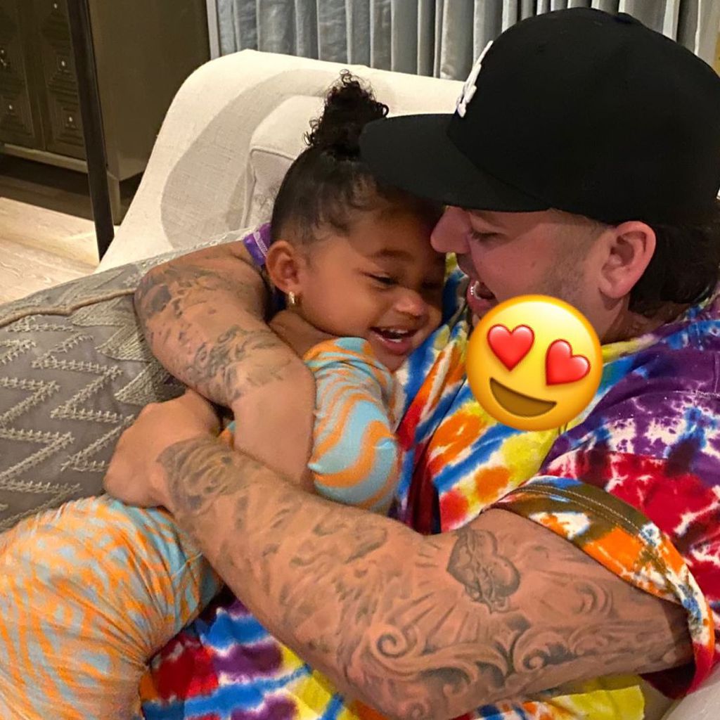 Stormi Webster und Rob Kardashian, 2021