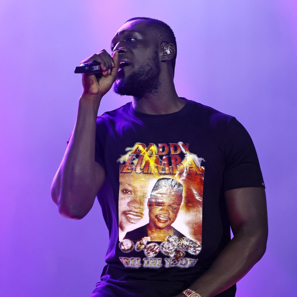 Stormzy beim Global Citizen Festival 2022