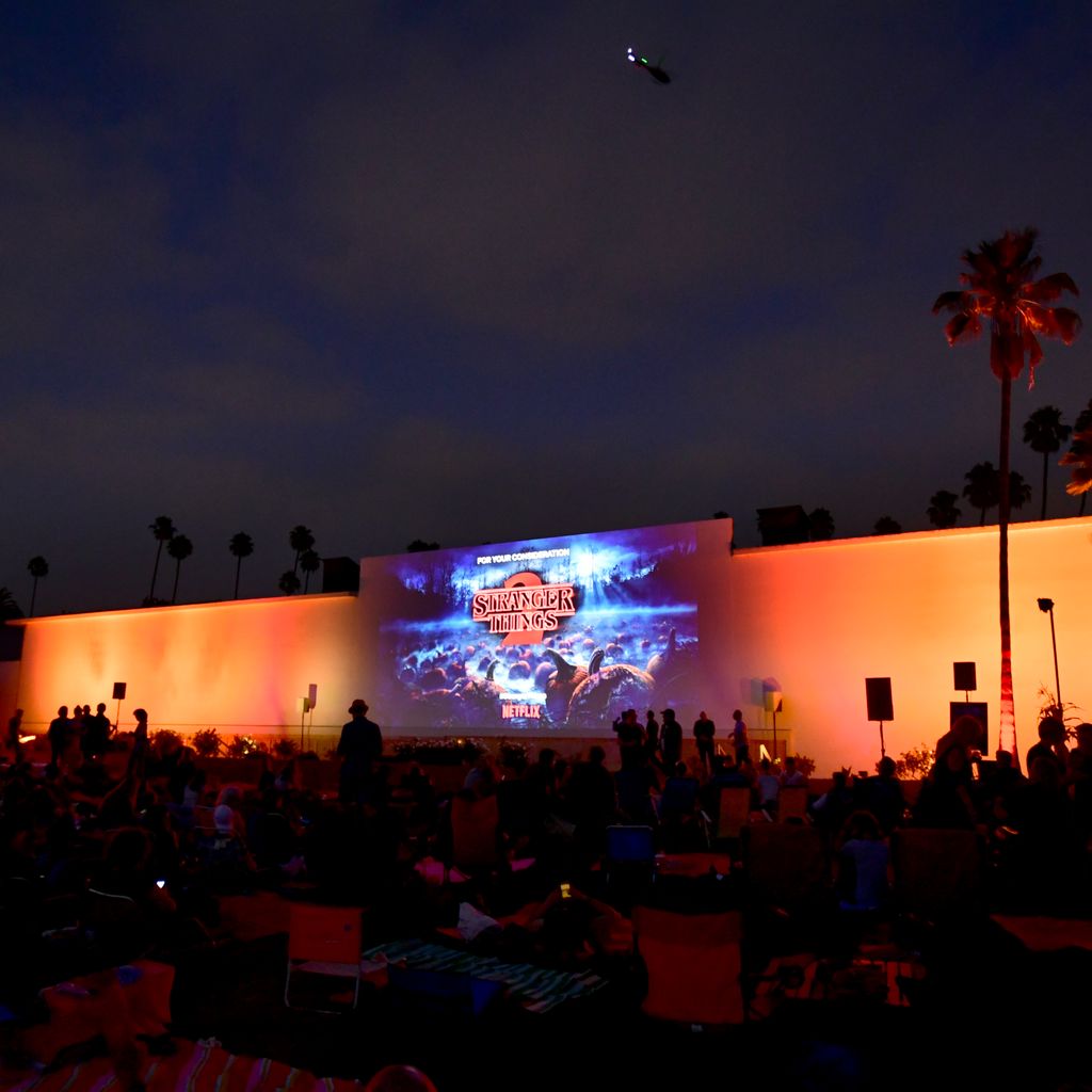 "Stranger Things"-Vorführung auf dem Hollywood Forever Cemetery