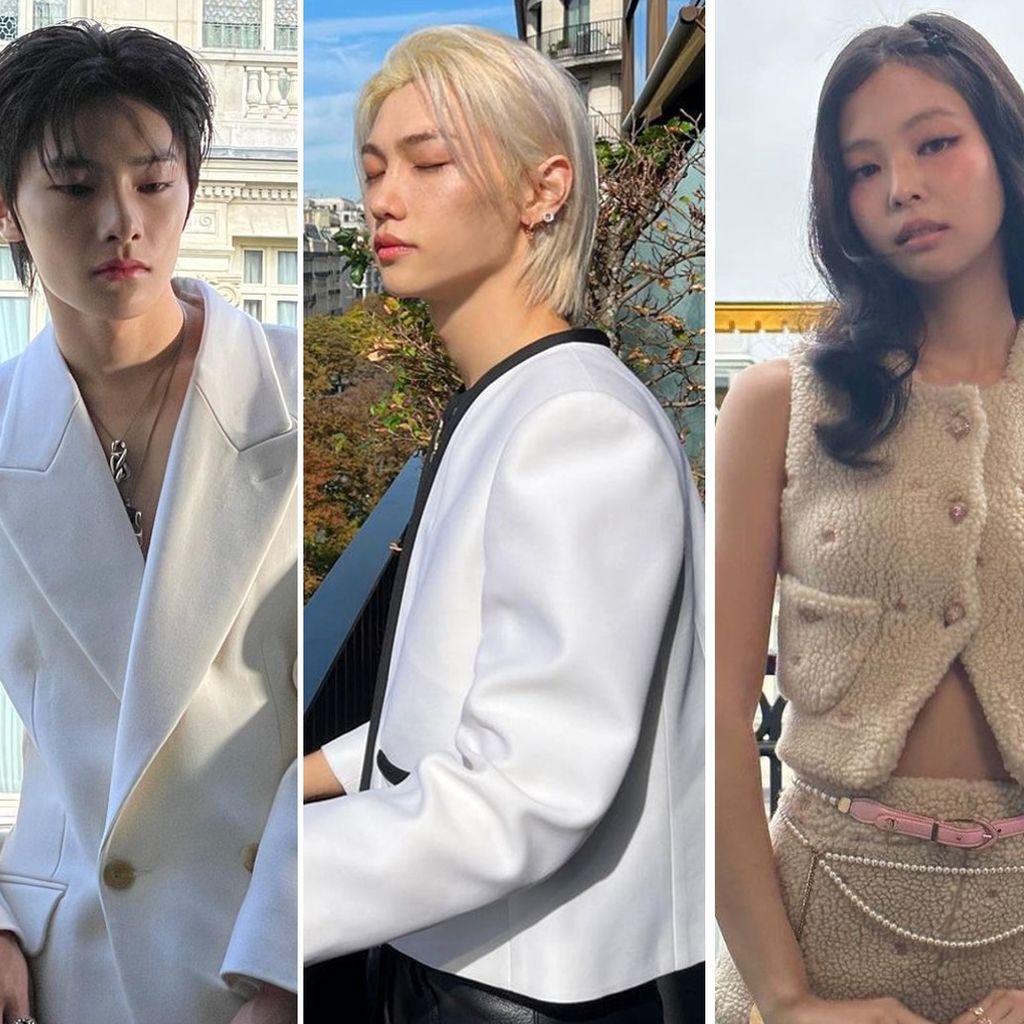 Stray Kids' I.N und Felix mit Blackpinks Jennie Kim