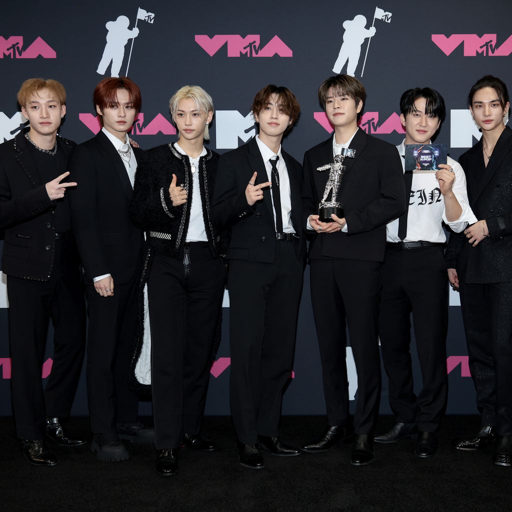 Stray Kids bei den MTV Video Music Awards im November 2023