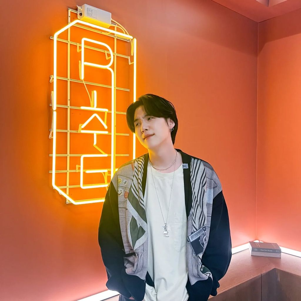 Suga von BTS, April 2023
