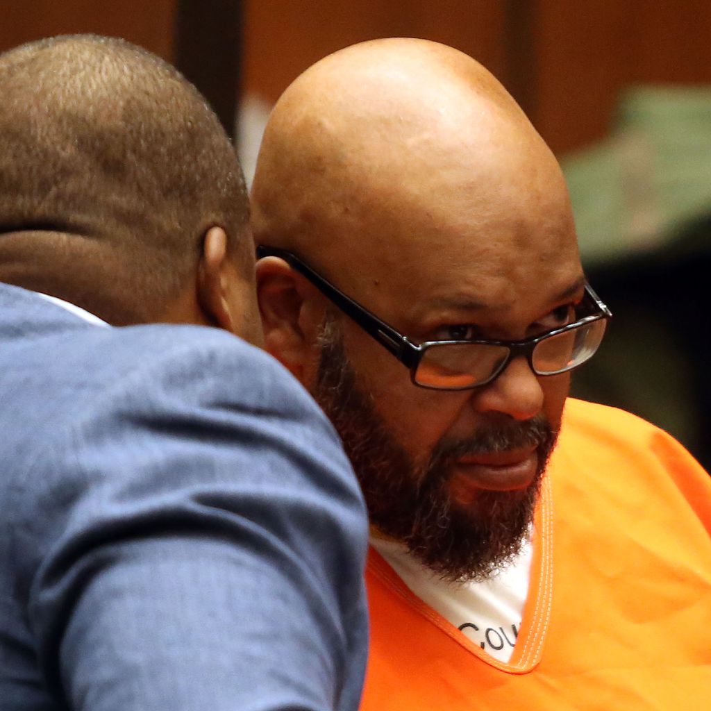 Suge Knight mit seinem Anwalt Thaddeus Culpepper