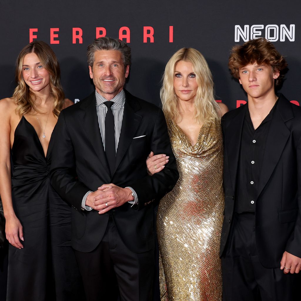Sullivan, Talula, Patrick, Jillian und Darby Dempsey auf einem Event