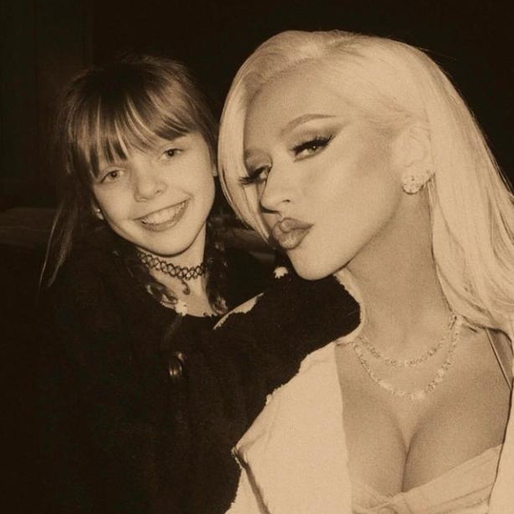 Summer Rain und Mama Christina Aguilera