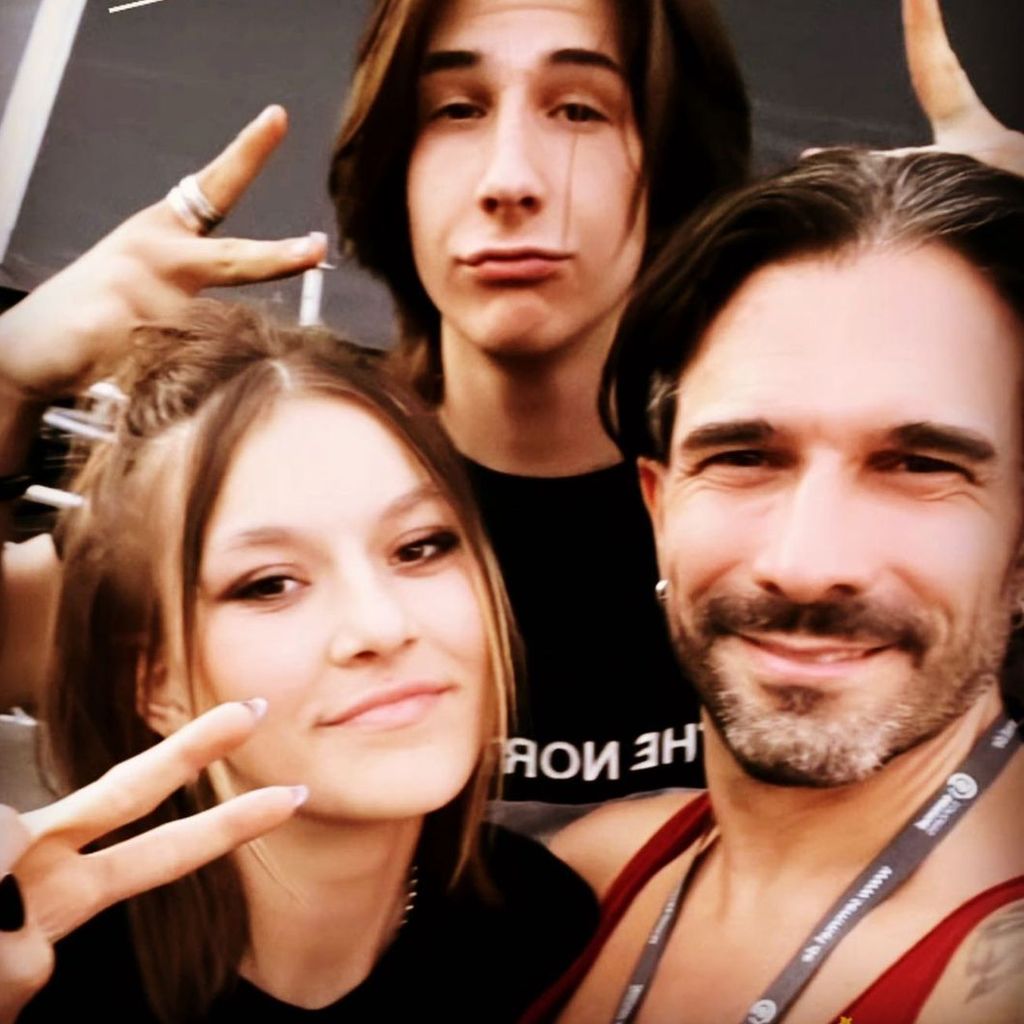 Summer, Tyler und ihr Vater Marc Terenzi 2022
