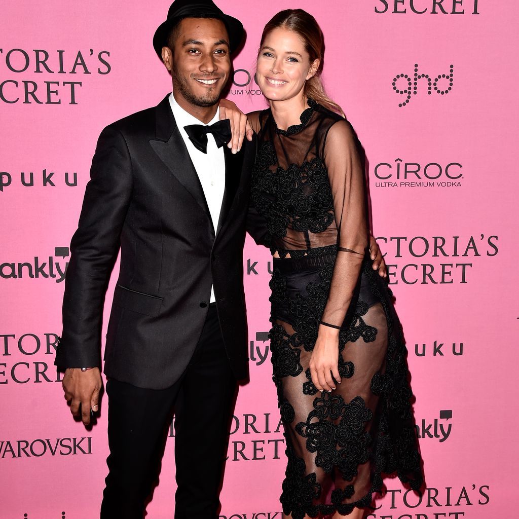 Sunnery James und Doutzen Kroes auf der Victoria's Secret Fashion Show 2014