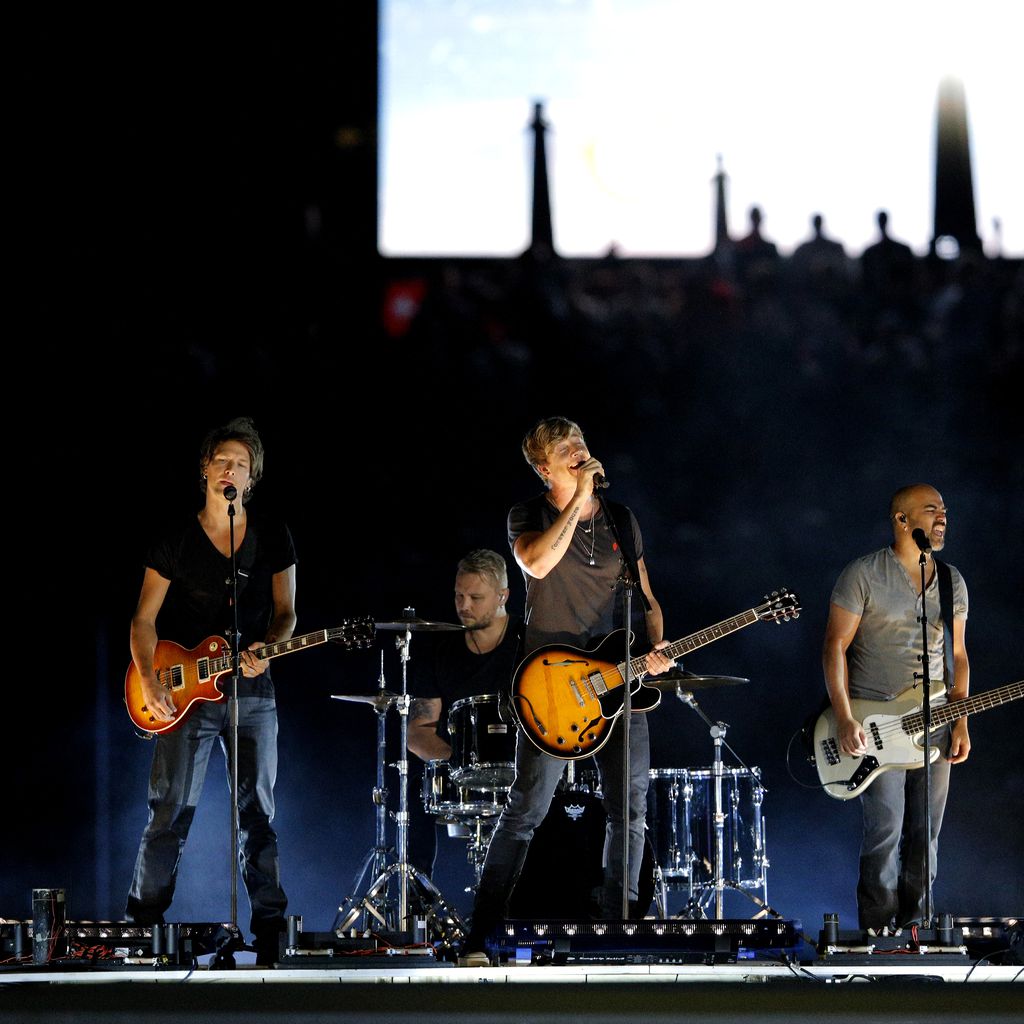 Sunrise Avenue bei einem Auftritt in der Schweiz