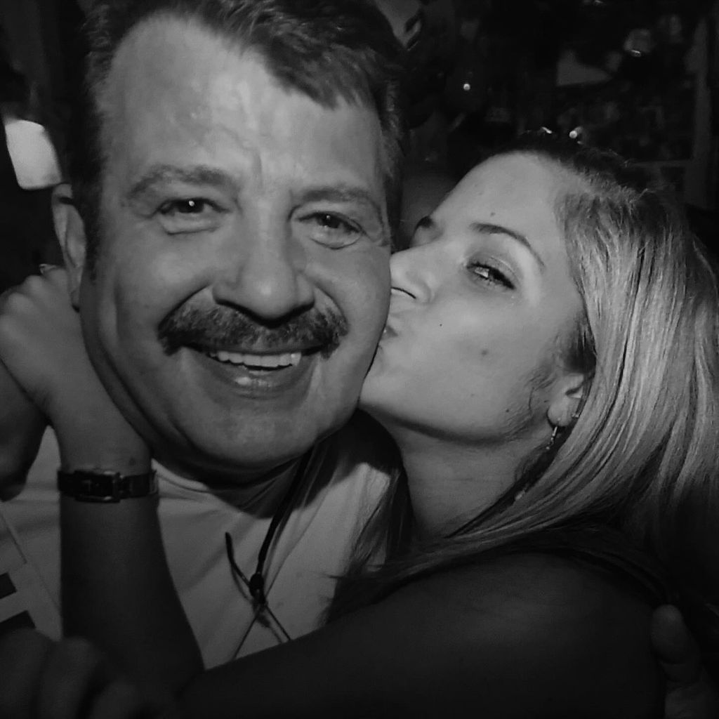 Susan Sideropoulos und ihr Vater Pierro