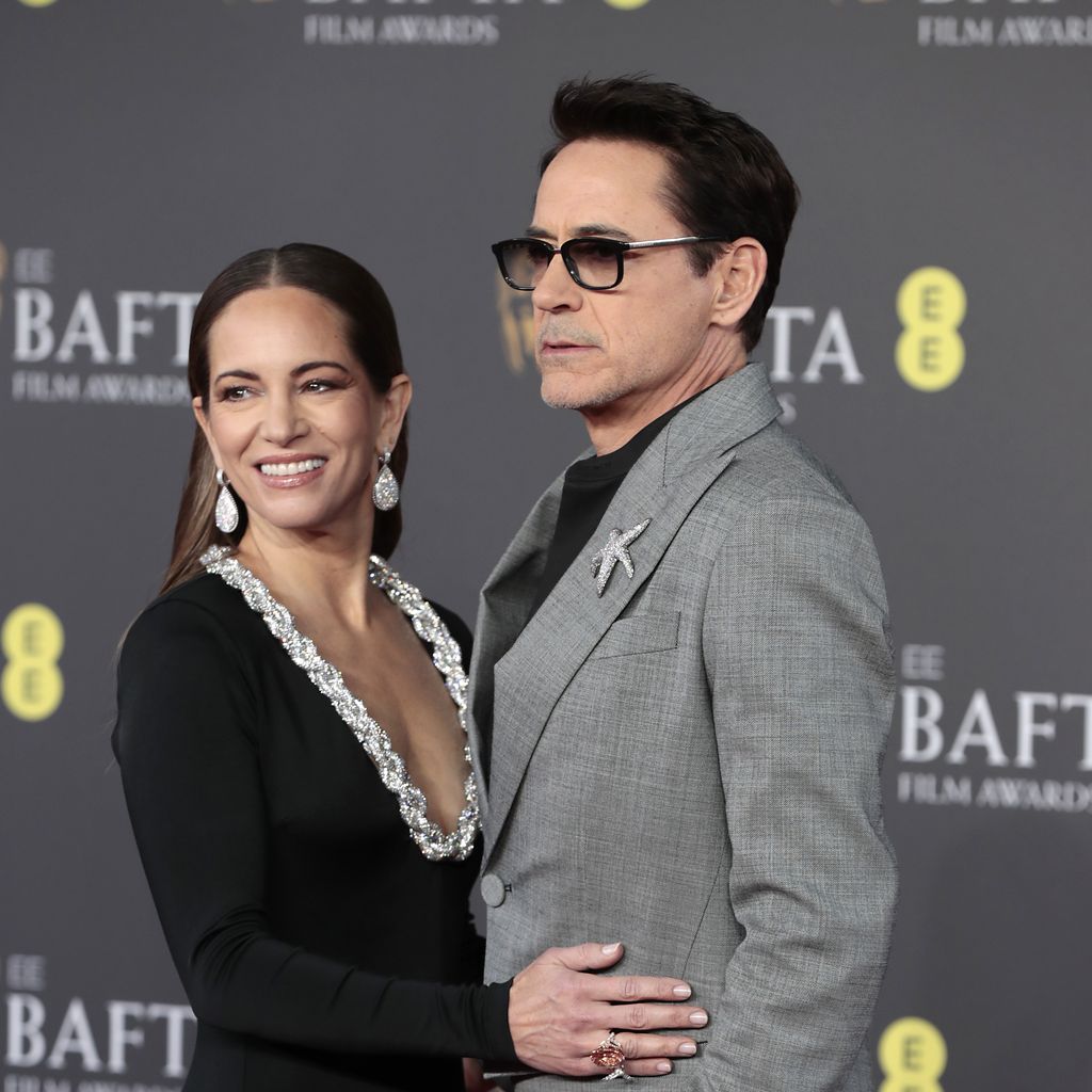 Robert Downey Jr., Schauspieler, mit seiner Frau Susan
