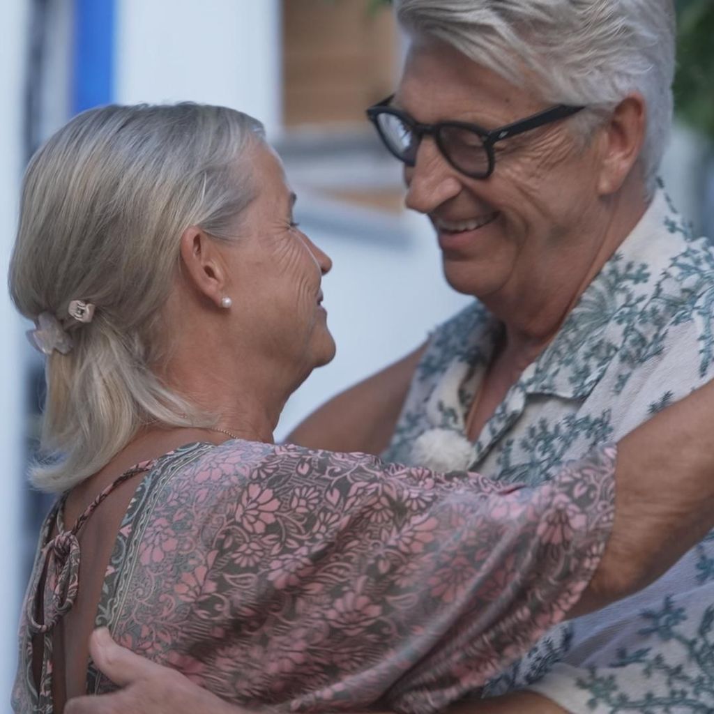 Susanne und Franz beim "Golden Bachelor"