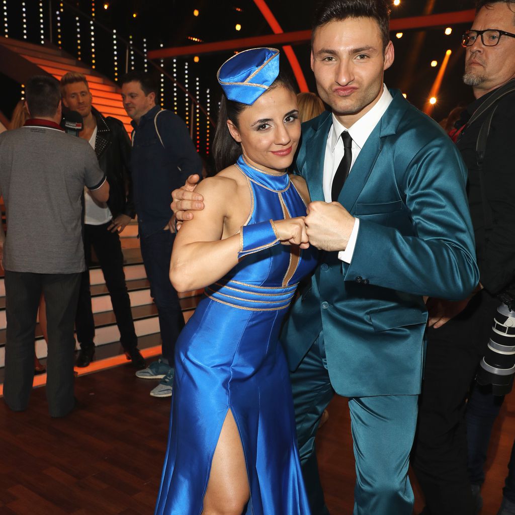 Susi Kentikian und Robert Beitsch bei "Let's Dance"