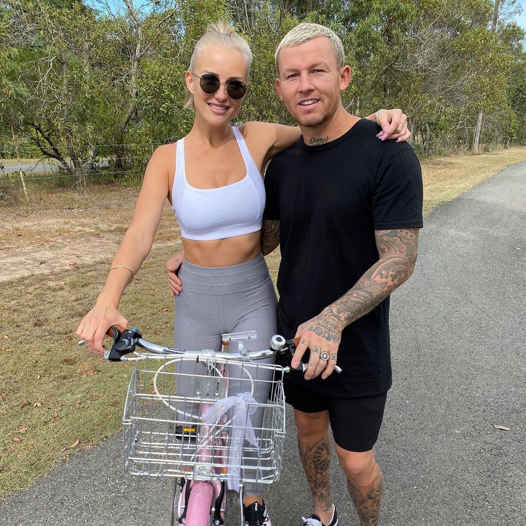 Susie Bradley und Todd Carney