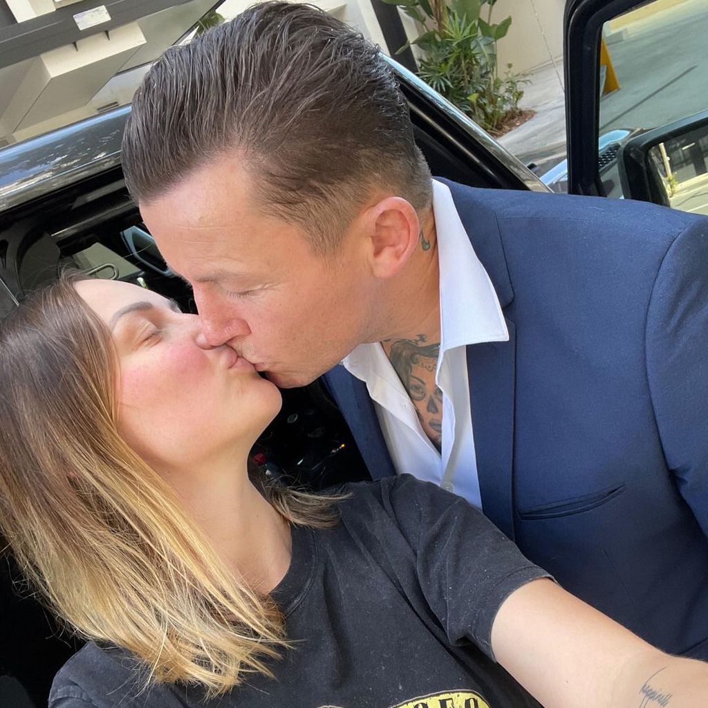 Susie Bradley und Todd Carney im Juni 2021