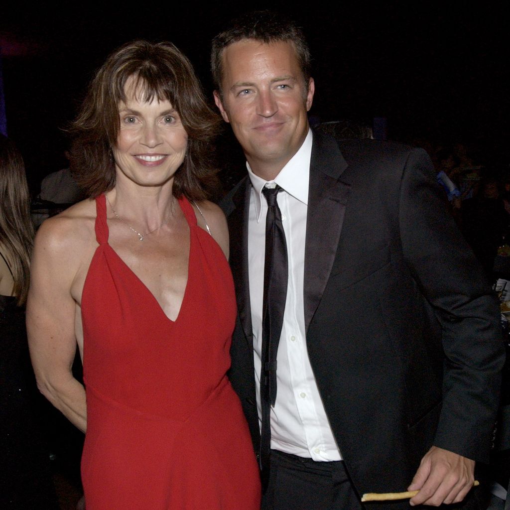 Suzanne Morrison und Matthew Perry, September 2002