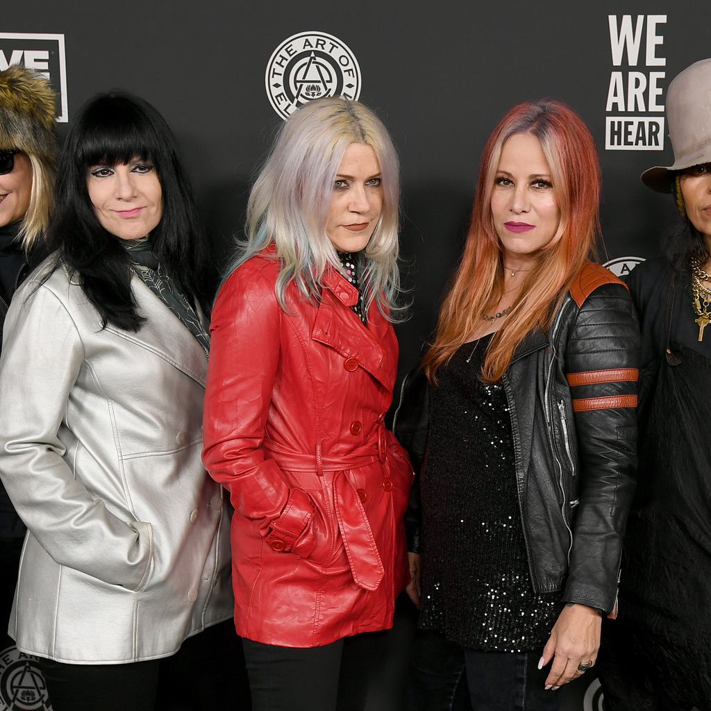 Suzi Gardner, Demetra Plakas, Donita Sparks, Jennifer Finch und Linda Perry bei The Art of Elysium: Heaven im Hollywood Palladium, 2020