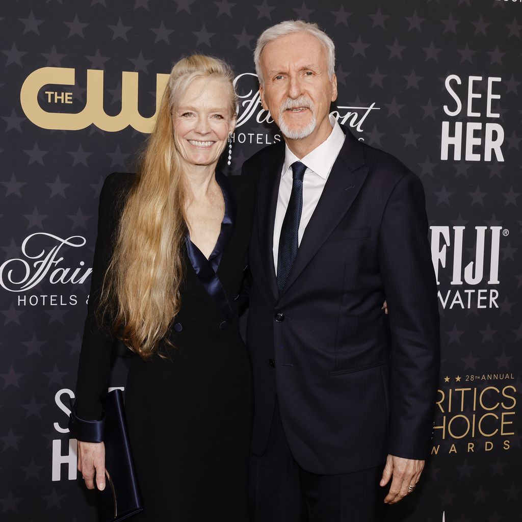 Regisseur James Cameron mit seiner Frau Suzy