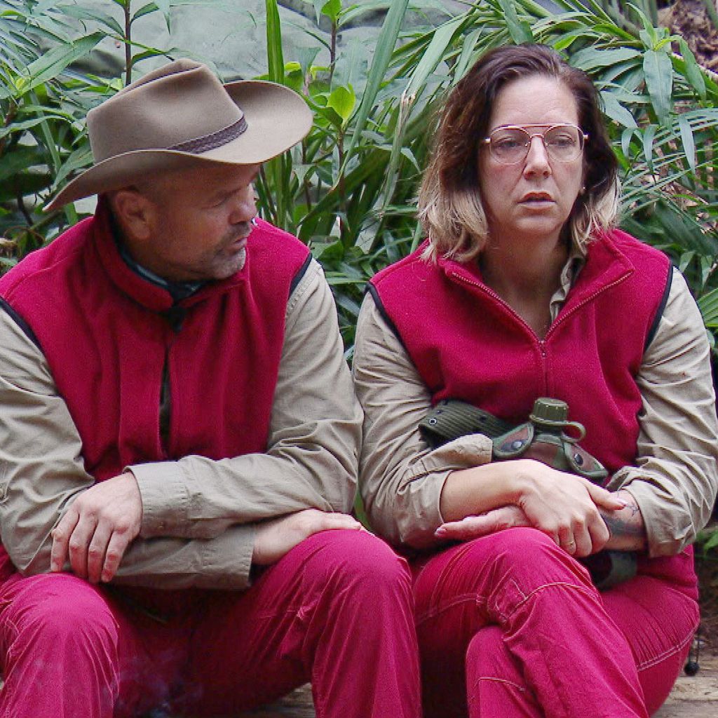 Sven Ottke und Danni Büchner im Dschungelcamp 2020