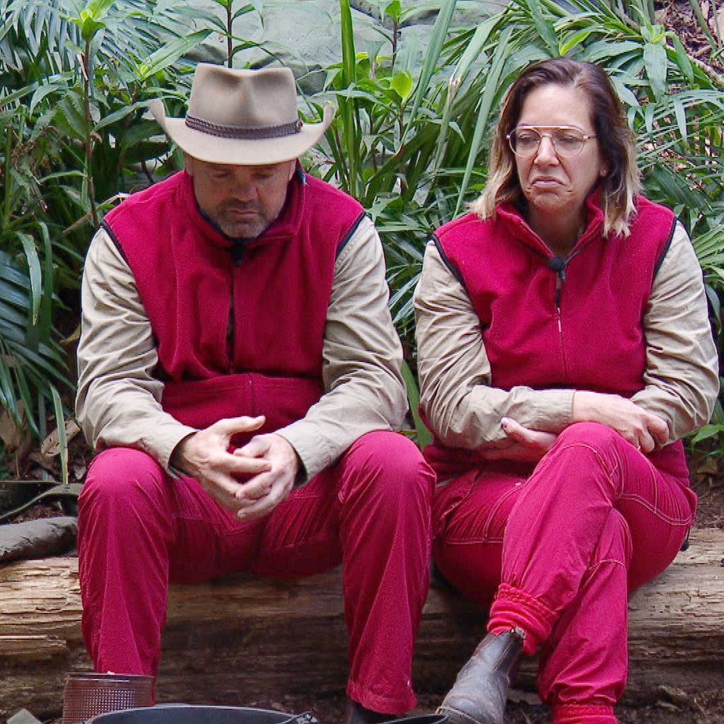 Sven Ottke und Danni Büchner im Dschungelcamp 2020