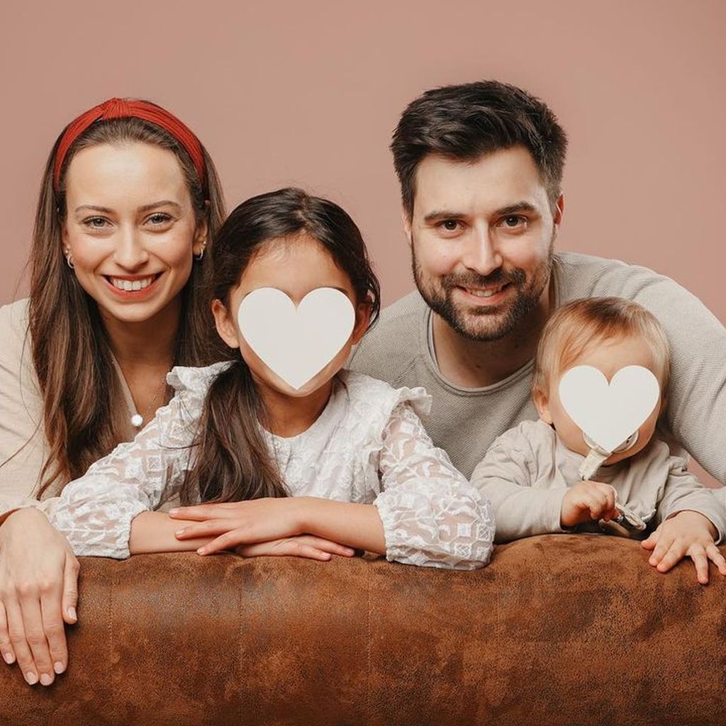 Svenja Theißen und Steve und ihren Kindern