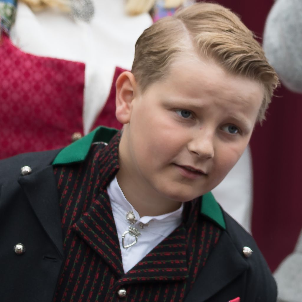 Sverre Magnus von Norwegen am Nationalfeiertag 2017