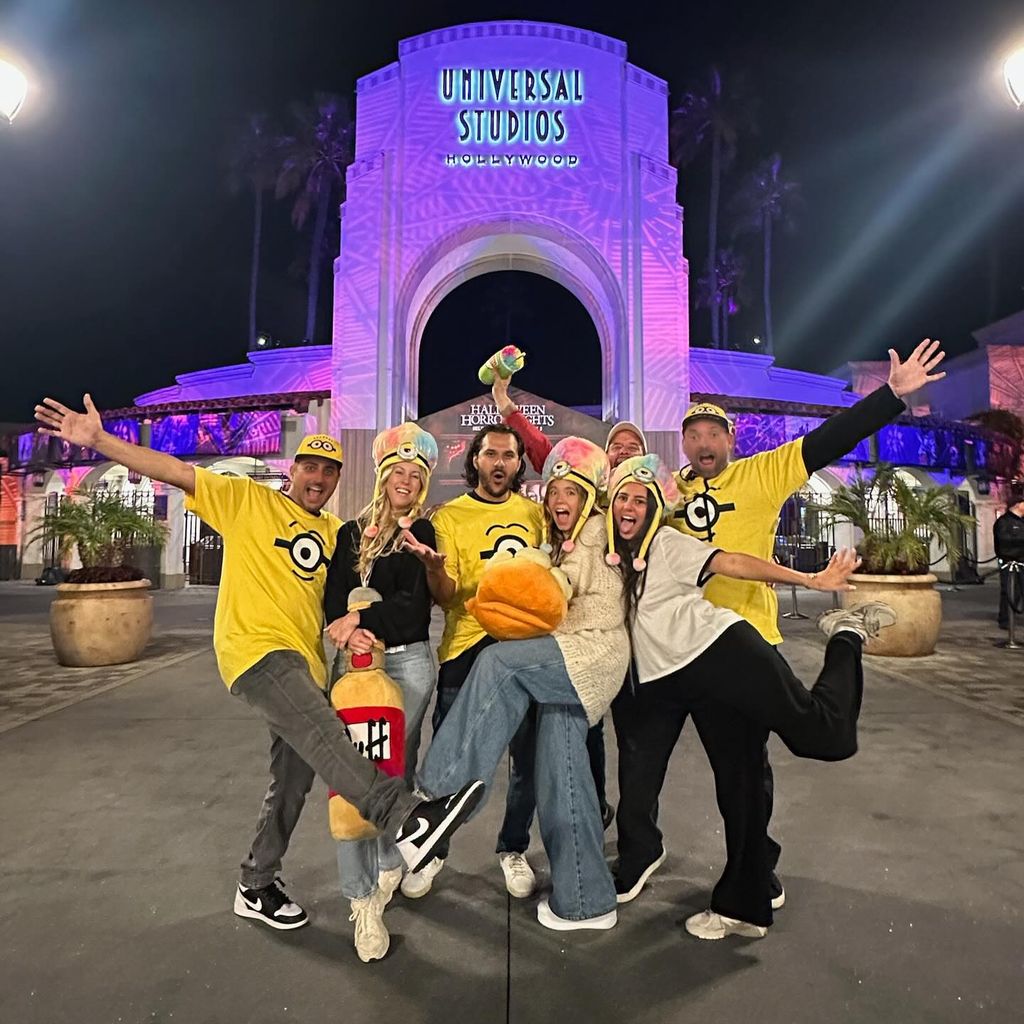 Sydney Sweeney mit ihrem Partner Jonathan Davino und Freunden, September 2024