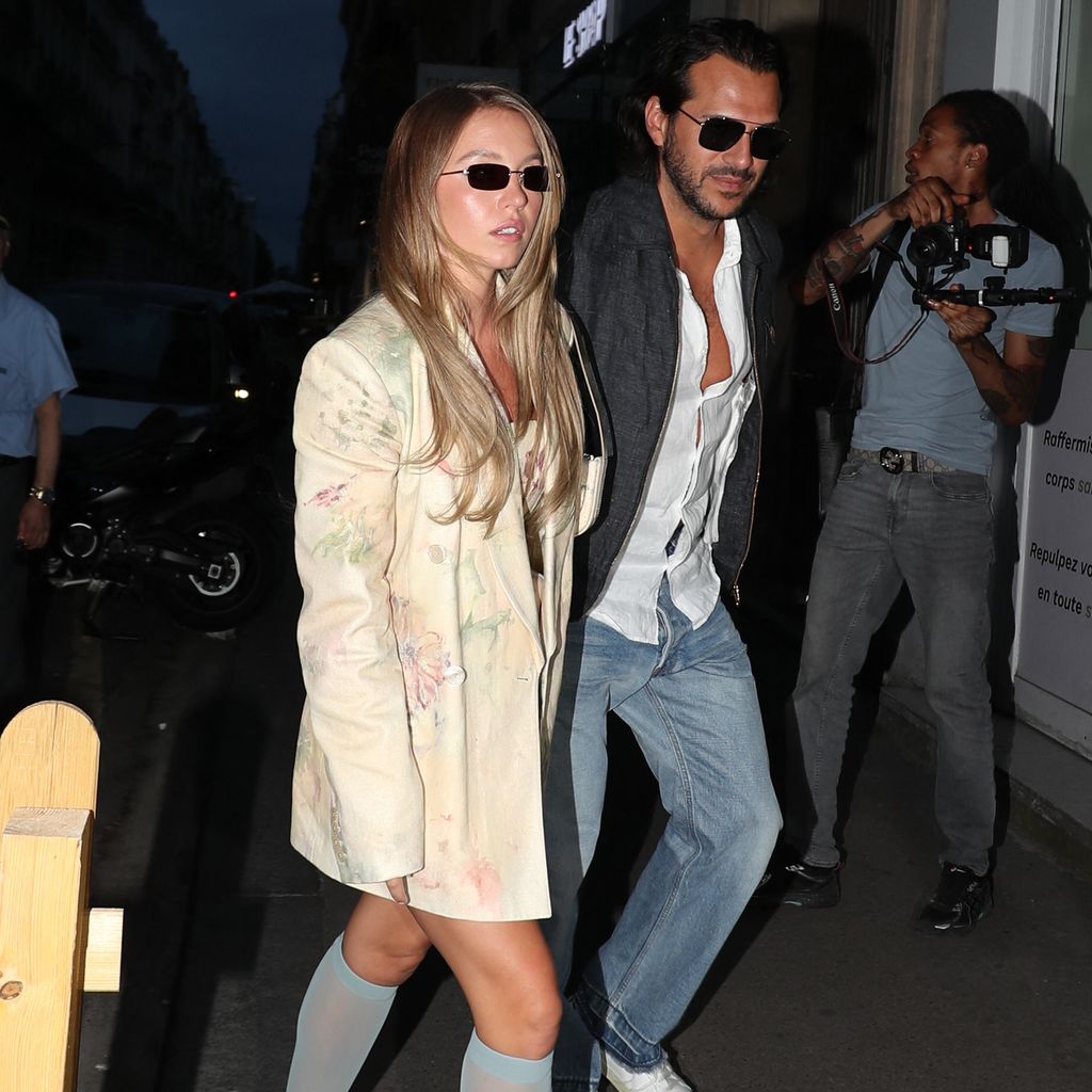 Sydney Sweeney und Jonathan Davino im Juli 2024