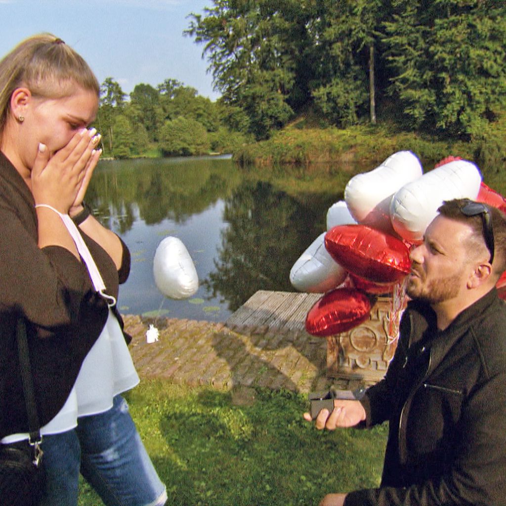 Sylvana Wollny mit ihrem Freund Florian Köster